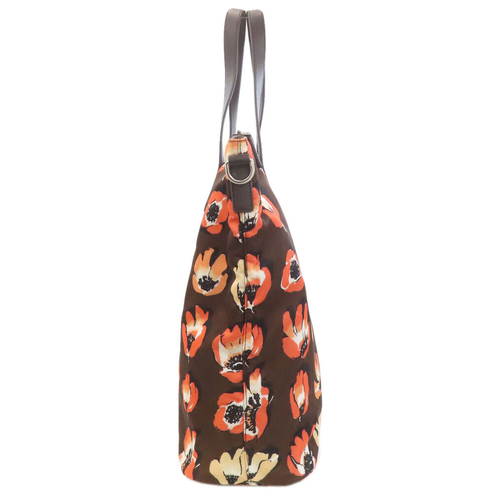 Prada Logo Flower Tote Bag - Picture 3 of 11